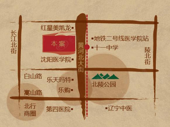 位置交通图