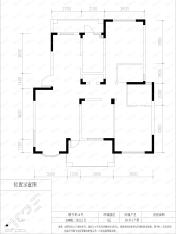 润扬双河鹭岛3室2厅2卫户型图