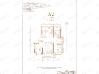 安联唐公馆A2户型户型图