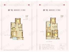 中梁颐和雅筑4室2厅3卫户型图