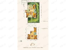 国美江天御府C1户型户型图