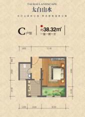 太白山水太白山水C户型户型图