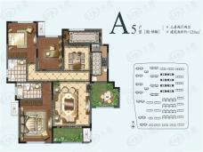 康桥林语镇A5户型户型图