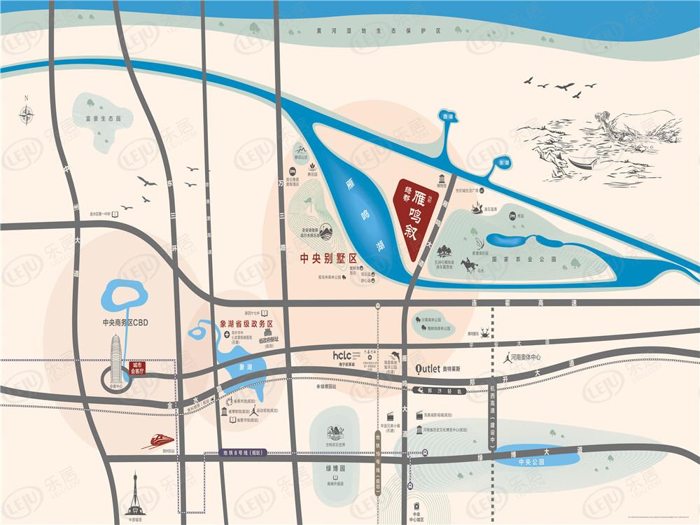 中牟县郑州绿都雁鸣叙最新报价新鲜出炉，约8000元/㎡