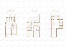 葛洲坝融创紫郡府4室3厅3卫户型图