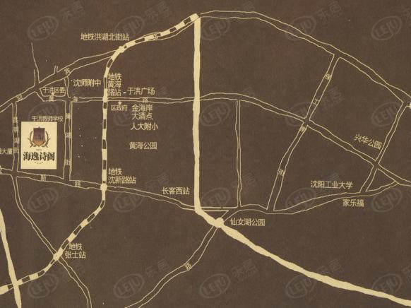 位置交通图
