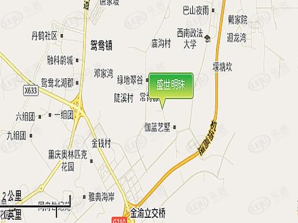 位置交通图