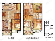 苏杭之星4室2厅3卫户型图