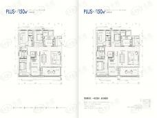 恒基旭辉铂悦天汇150户型图