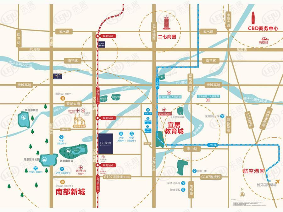 新郑市郑州城南正荣府最新价格来袭，约6000-12000元/㎡，户型建面约82~134㎡