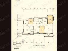 深业城5室2厅3卫户型图