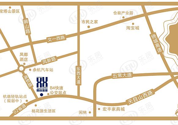 位置交通图