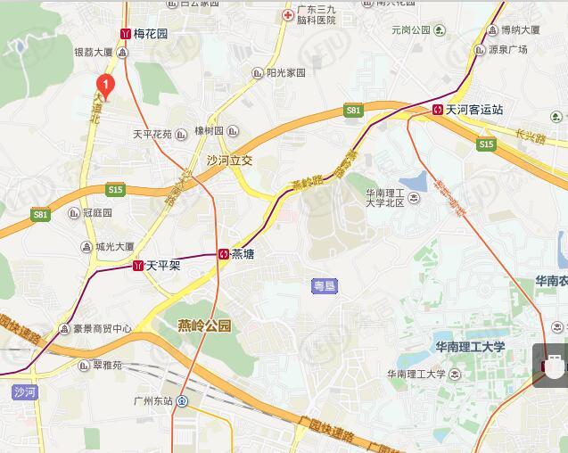 3号线沿线信达金茂广场尾盘出售中 户型面积44~91.5㎡