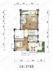 雅居乐白鹭湖类独栋别墅A户型户型图