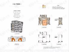 金辉优步花园3室2厅2卫户型图