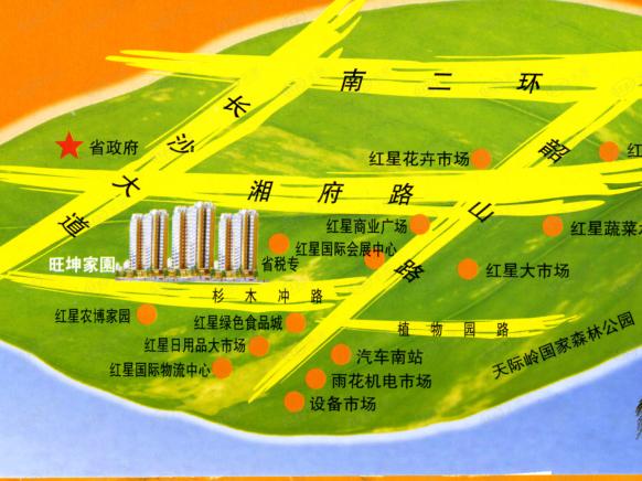 位置交通图