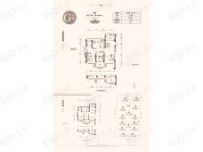 东湖世纪城3室2厅2卫户型图