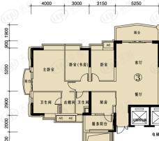 汇景新城龙熹山E1A1栋03户型图