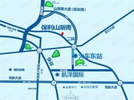 保利和院位置交通图