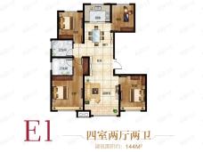 包头东河吾悦广场（商铺）E1户型户型图