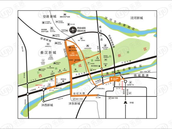 位置交通图