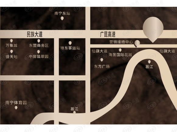 位置交通图
