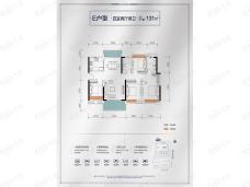 桂林·富力城4室2厅2卫户型图