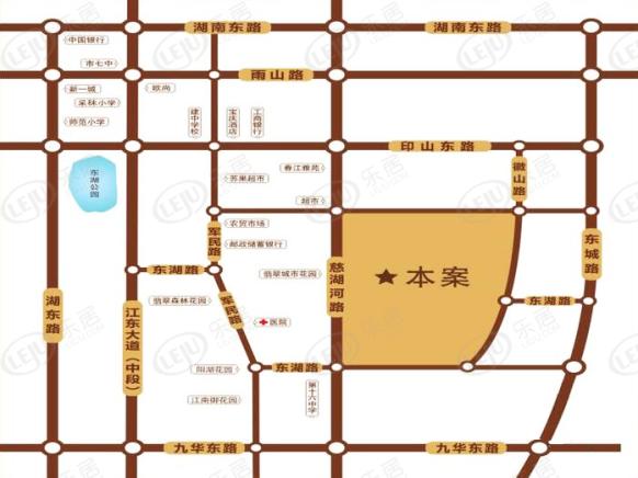 位置交通图