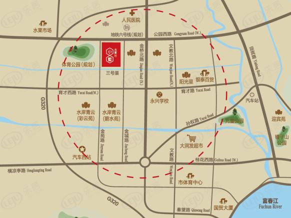 位置交通图