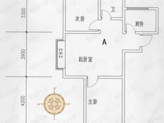 米拉公寓81.32平米户型户型图