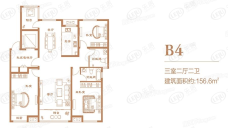 置地·新时代嘉园B4户型图