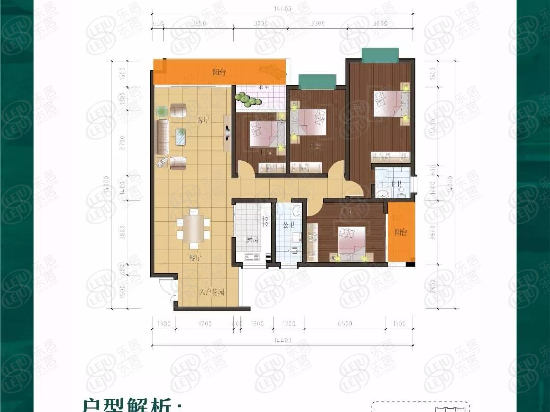 舞阳弘都户型公布 户型面积107.57~176.15㎡