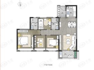 领南星河荣誉明居户型户型图