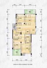 坤和西溪里熙园4号楼户型图