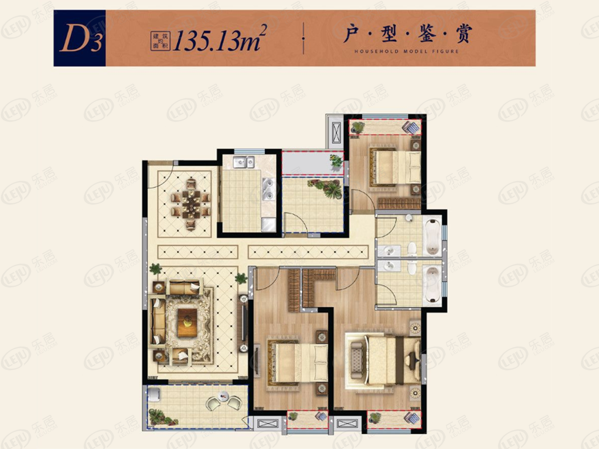 铜陵东方蓝海在售进行时 户型面积88.28~159.7㎡