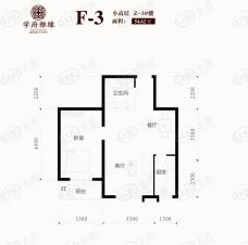 观海国际II期户型户型图