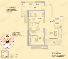 佳兆业金域天下S1户型户型图