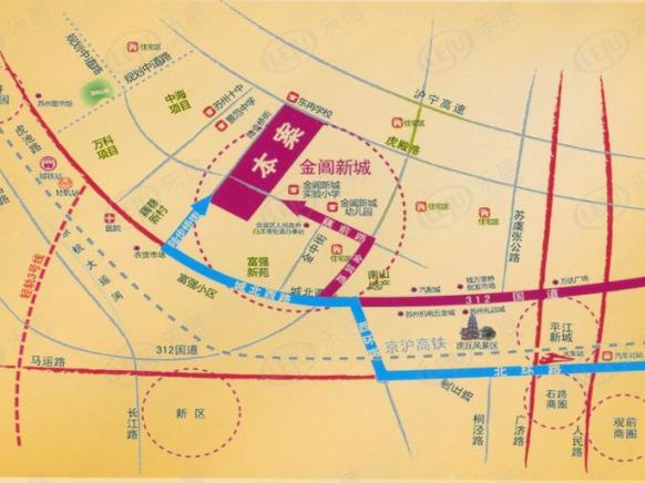位置交通图
