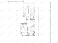 曦城花语四区30#楼122.72户型户型图