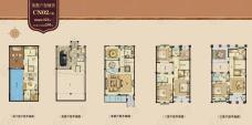 光大·湖畔1号CN02 建面424㎡，其中地上面积295㎡户型图