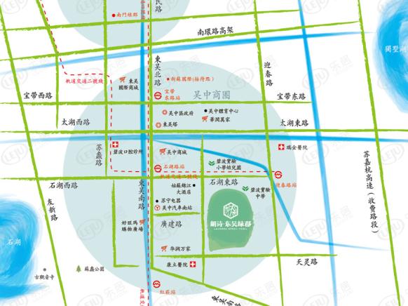 位置交通图