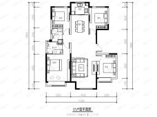 中冶世家C1户型户型图