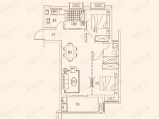 建发玺院C1户型户型图