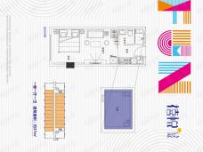 MR91公馆1室1厅1卫户型图