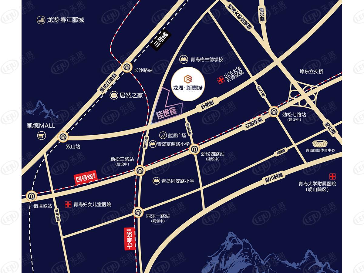 项目介绍|M4线周边龙湖新壹城约85万元/套