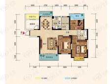 联诚雅郡三期C1户型户型图