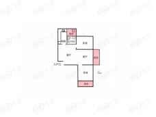 振泰汪集豪庭2室2厅1卫户型图