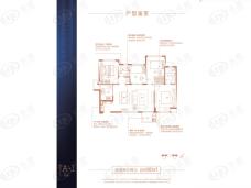 万科金域缇香TA-1户型户型图