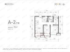 融创·时代中心3室2厅1卫户型图