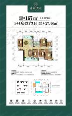 建开大院5-2-01房户型图